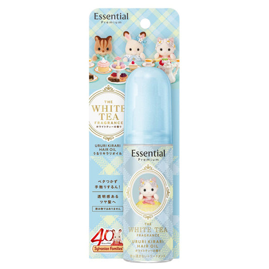 Essential Premium Ururi Gloss Oil (Sylvanian Families Design,White Tea) , 80ml