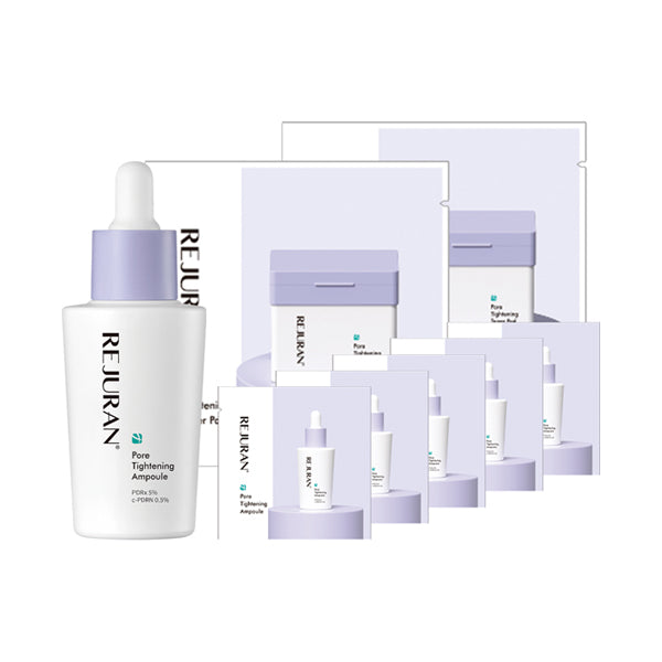 REJURAN Pore ​​Tightening Ampoule Set, 30ml, 7ml x 2, 2ml x 5