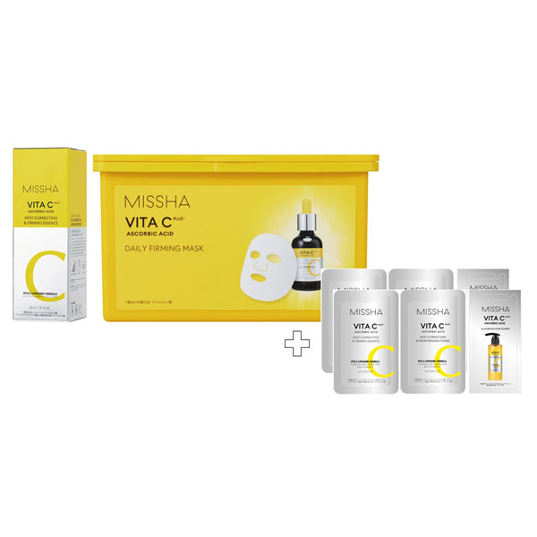 MISSHA Vita C Serum & Sheet Mask Limited Coffret