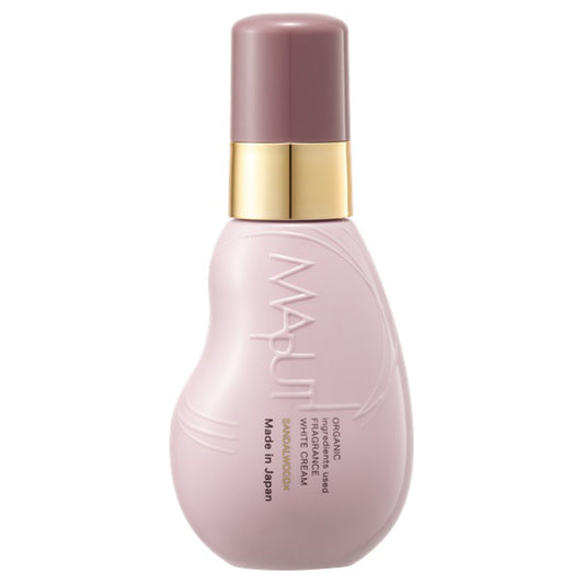 Organic Fragrance White Cream, 100ml, Sandalwood x Maputi Scent