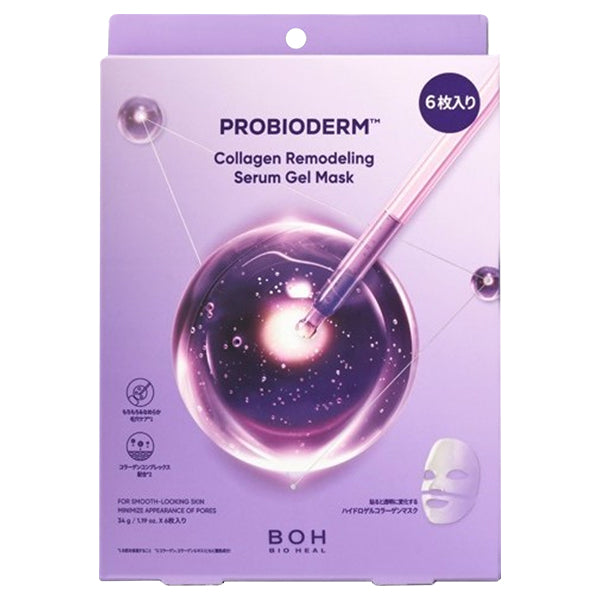 BIOHEAL BOH Probioderm Collagen Remodeling Gel Mask, 6 sheets