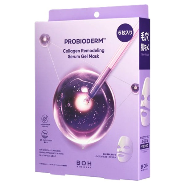 BIOHEAL BOH Probioderm Collagen Remodeling Gel Mask, 6 sheets