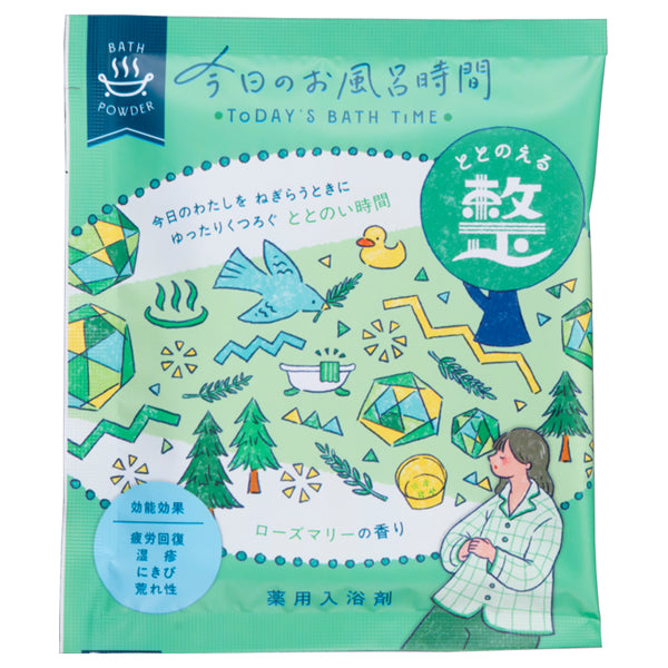 Today’s Bath Time “Totonou” (Rosemary), 40g