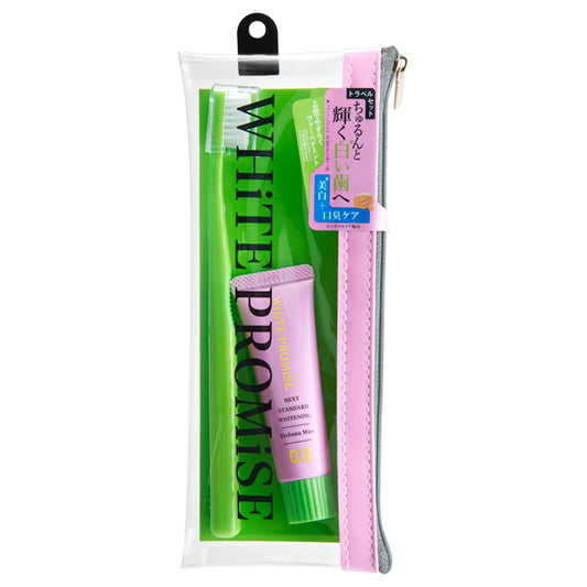 WHiTE PROMiSE White Promise Travel Set (03 Verbena Mint), 1 Set