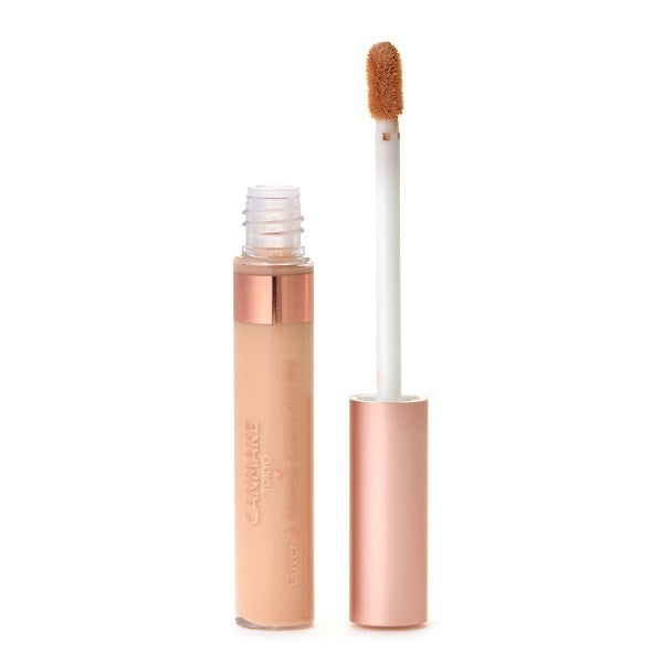 CANMAKE Cover & Stretch Concealer UV, SPF25 PA++, 01 Light Beige, 7.5g