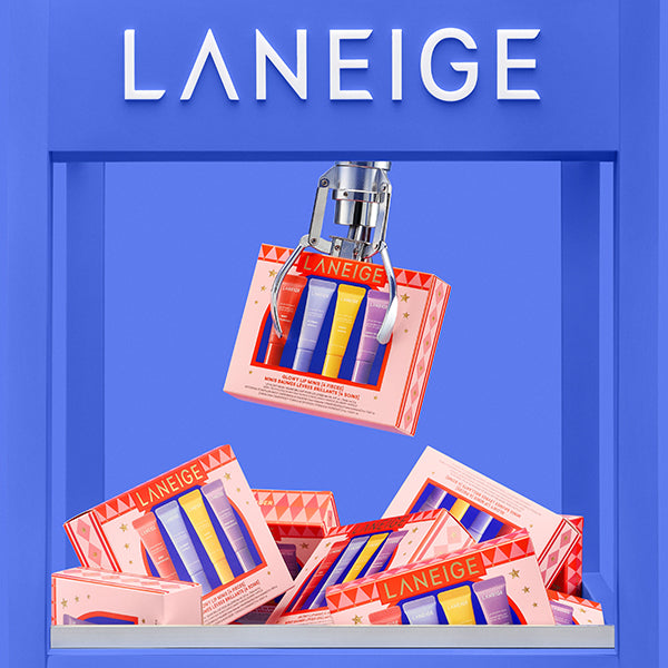 LANEIGE Lip Glow Balm Mini Kit N, 5g, 5g, 5g, 5g, 2ml, 2ml