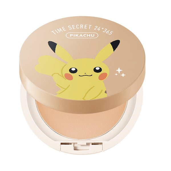MSH Time Secret Mineral Medicated Pressed Powder SPF50 (Pokemon Design) (Natural Ochre)