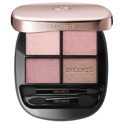 COSME DECORTE Skinshadow Designing Palette (10 Ruddy Quartz) (Green Floral)
