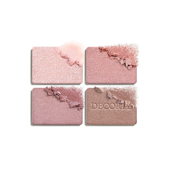 COSME DECORTE Skinshadow Designing Palette (10 Ruddy Quartz) (Green Floral)