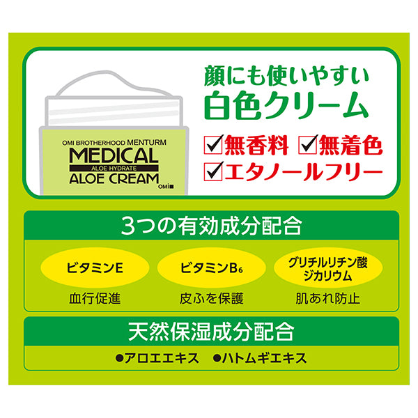 MENTURM Medicated Aloe Cream, 145g