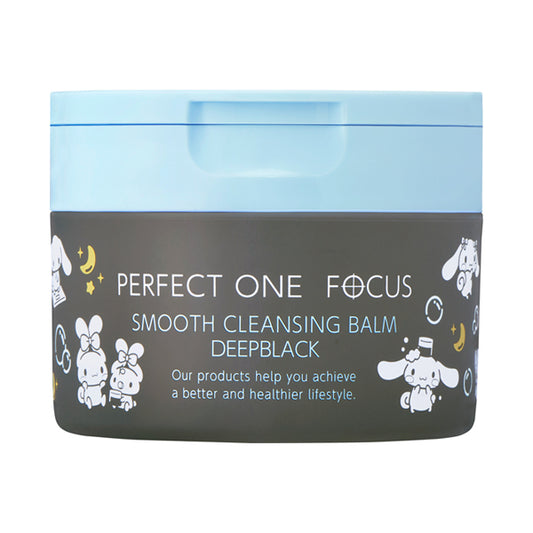 Perfect One Focus Smooth Cleansing Balm Deep Black, Cinnamoroll, 75g