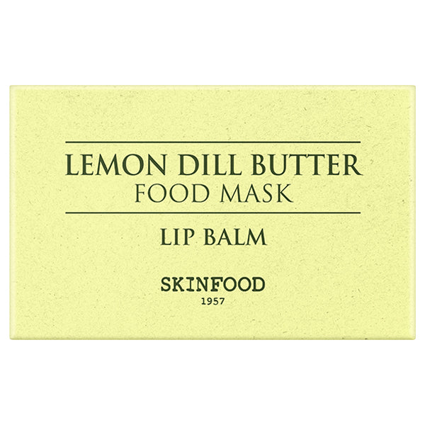 SKINFOOD Lemon Dill Butter Lip Balm (Lemon), 21ml (Lemon)
