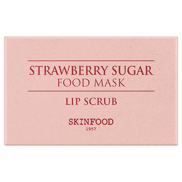 SKINFOOD Strawberry Sugar Lip Scrub (Pink), 21ml (Strawberry)