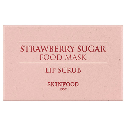 SKINFOOD Strawberry Sugar Lip Scrub (Pink), 21ml (Strawberry)