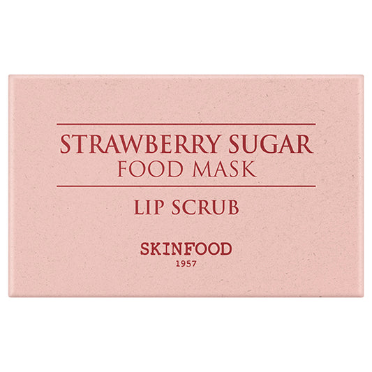 SKINFOOD Strawberry Sugar Lip Scrub (Pink), 21ml (Strawberry)