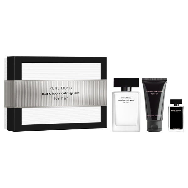 Narciso Rodriguez Parfums for her Pure Musc Eau de Parfum Holiday Coffret 2