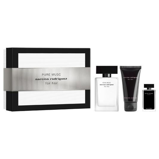 Narciso Rodriguez Parfums for her Pure Musc Eau de Parfum Holiday Coffret 2