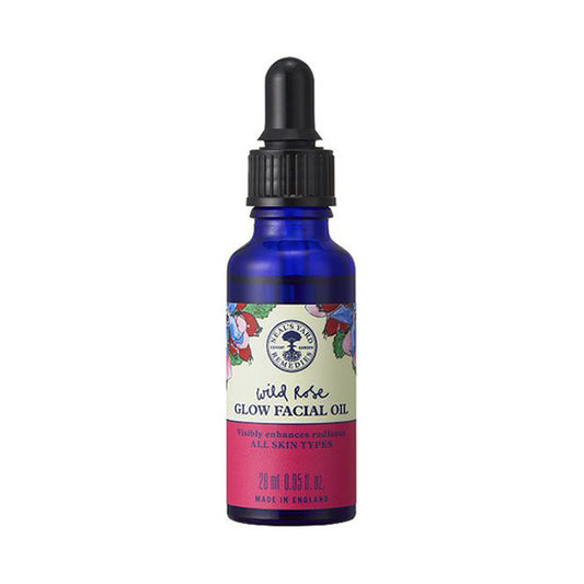 Neal’s Yard Remedies Wild Rose Glow Facial Oil, 28ml, Fresh herbal blend scent