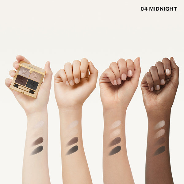 Burberry Eye Quad, 04 MIDNIGHT, 4.7g, Silky finish