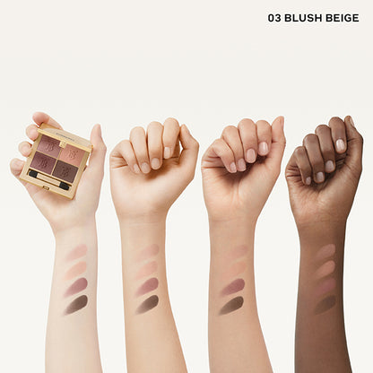 Burberry Eye Quad, 03 BLUSH BEIGE, 4.7g, Silky finish