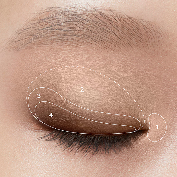 Burberry Eye Quad, 02 Dusty Caramel, 4.7g, Silky finish