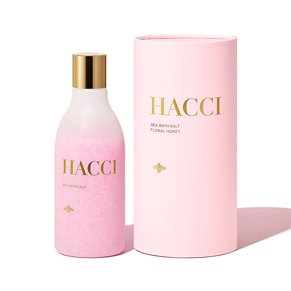 HACCI BEE Bath Salt Floral Honey, 300g, Fresh Floral Scent