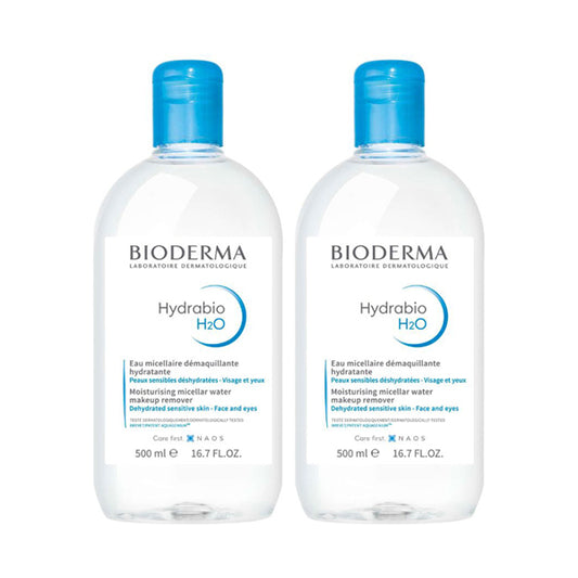 BIODERMA Hydrabio H2O 2-bottle set, 500ml x 2, Pleasant fragrance