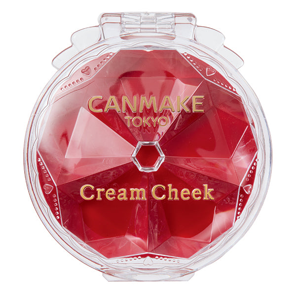 Canmake Cream Cheek (CL01 Clear Red Heart)