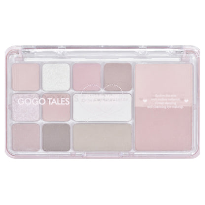 GOGO TALES Flutter Multi-Color Palette (01 Fluffy Pink), 14.6g