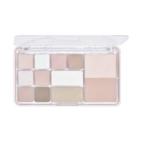 GOGO TALES Flutter Multi-Color Palette (01 Fluffy Pink), 14.6g