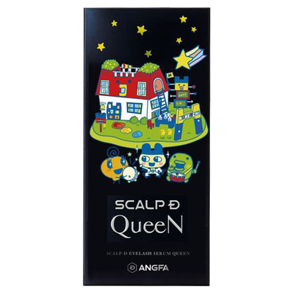 ANGFA Scalp D Eyelash Serum Queen (Tamagotchi Design), 4.5ml