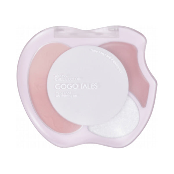 GOGO TALES Mellow Glow Palette (01 Melting Peach), 9g