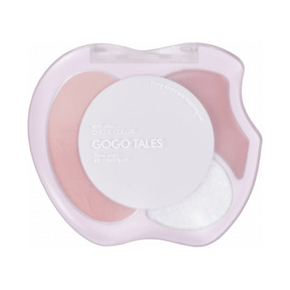 GOGO TALES Mellow Glow Palette (01 Melting Peach), 9g