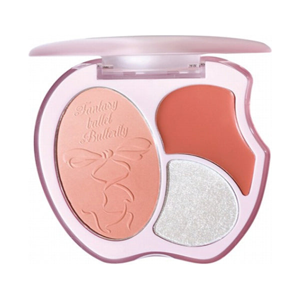 GOGO TALES Mellow Glow Palette (01 Melting Peach), 9g
