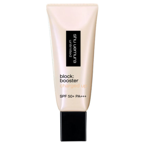 shu uemura Unlimited Block: Booster Advanced SPF50, 30ml (Nude Beige)