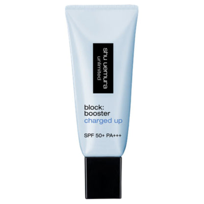 shu uemura Unlimited Block: Booster Advanced SPF50, 30ml (Lumi Blue)