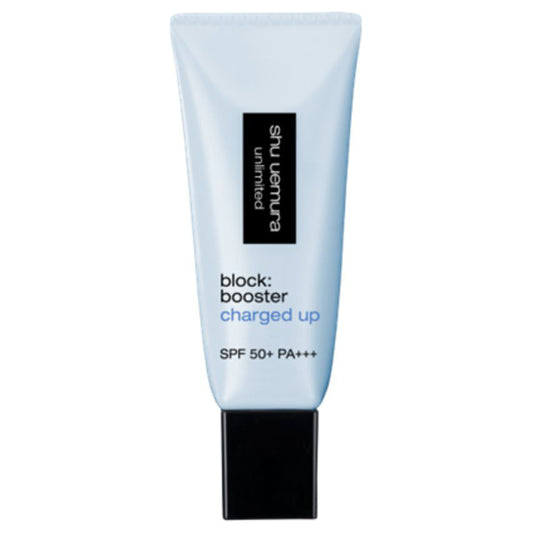 shu uemura Unlimited Block: Booster Advanced SPF50, 30ml (Lumi Blue)