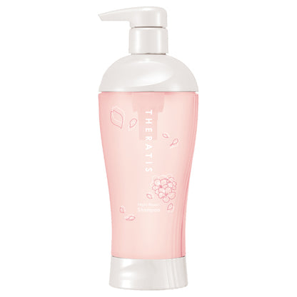 Theratis Night Repair Pair Set with Bath Salts Sakura, 435ml, 435g, 50g