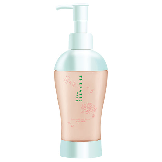 Theratis Terra Night Control Hair Milk Sakura, 180g (Night Cherry Blossom La France Tea Scent)