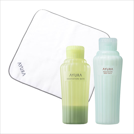 AYURA Bath and body milk set 1, 280ml, 300ml, 1 sheet