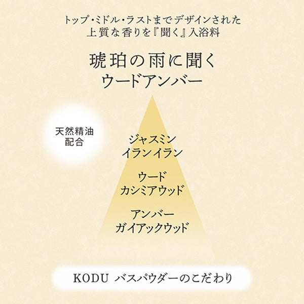 KODU Bath Powder (Oud Amber), 30g