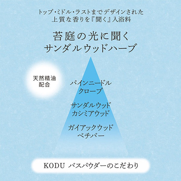 KODU Bath Powder (Sandalwood Herb), 30g