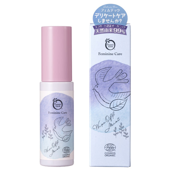 Organic Earth Femcare Wiping Mist, 35ml