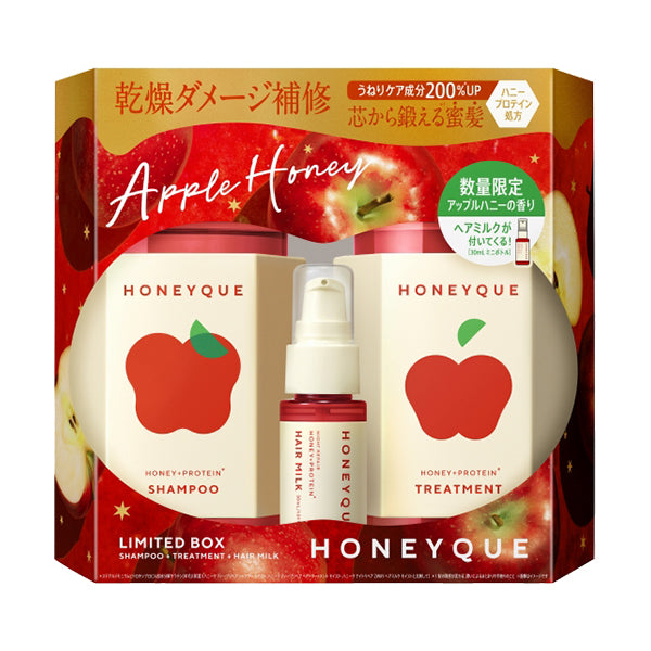 Bottleworks Honeyk Mini Hair Milk Set, Limited Edition (Apple Honey Scent)