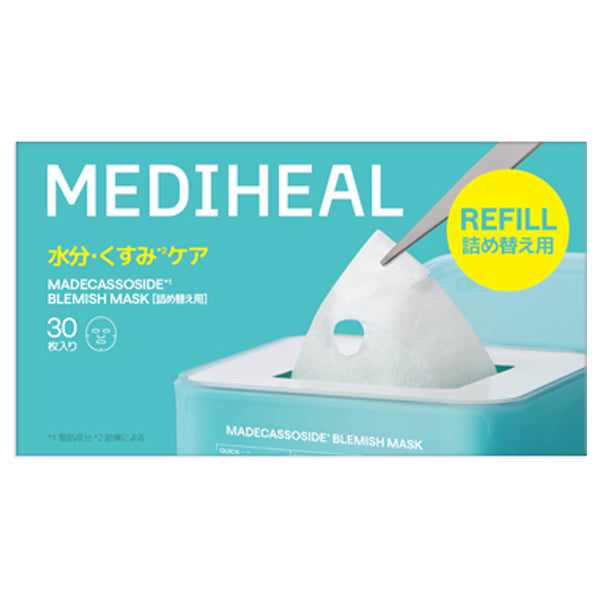 MEDIHEAL Madecassoside Blemish Mask Refill, 30 Sheets
