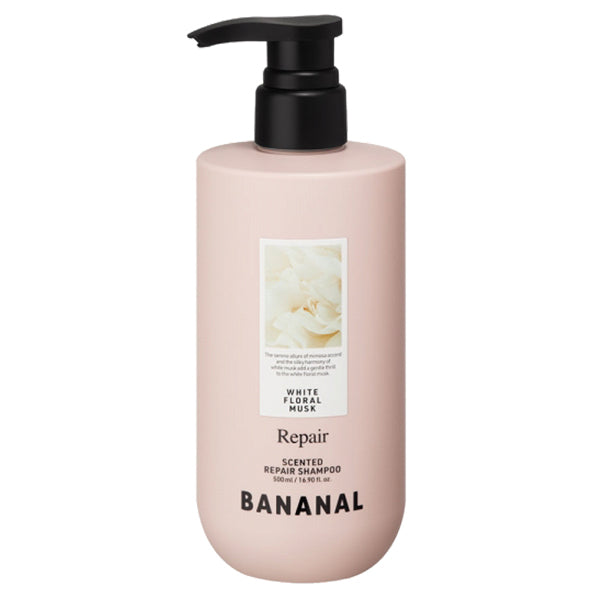 BANANAL Scented Repair Shampoo (White Floral Musk), 500ml