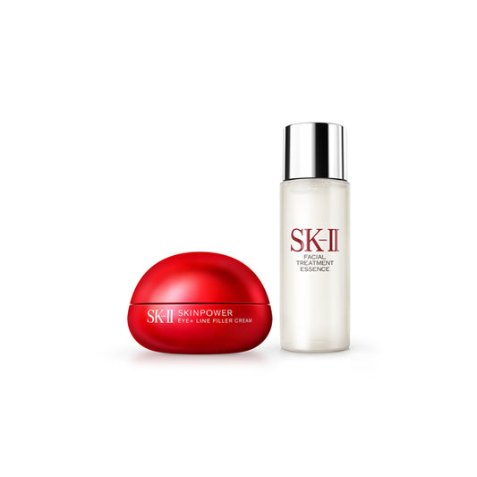 SK-II Skin Power Eye Plus Line Filler Cream Coffret (Released January 20th), 15g, 30ml
