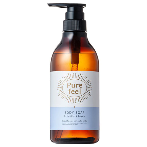 Purefeel Body Soap, 480ml (Feminine & Soap)