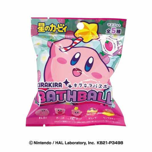 SK Japan Kirby Glitter Bath Ball (Strawberry), 1 Unit