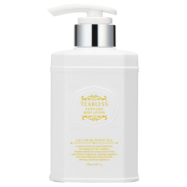 TEABLESS Lily Musk White Tea Perfume Body Lotion, 250g